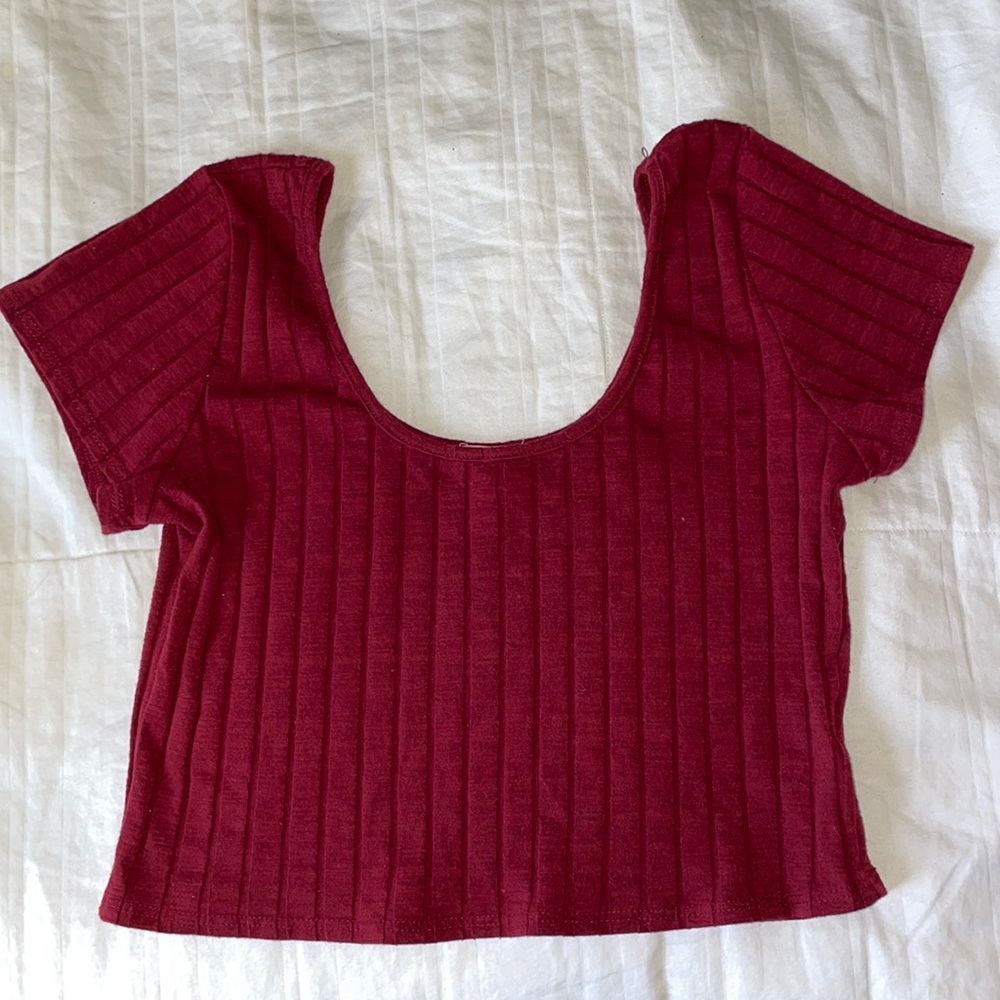 Ribbed Crop Top